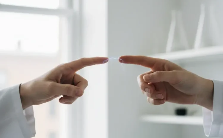 چرا بدن در تماس با دیگران برق می‌گیرد