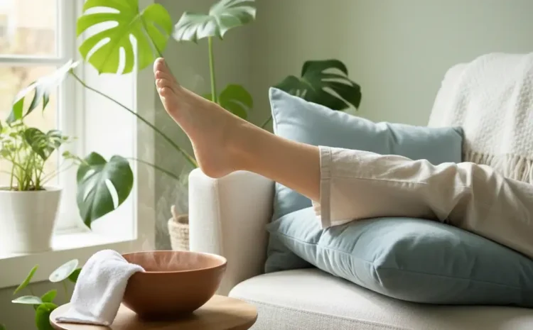 درمان خانگی ورم پای چپ