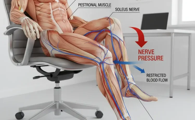 علت خواب رفتن پا در حالت نشسته