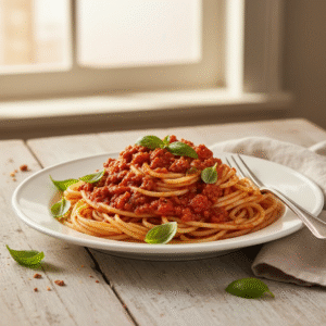 طرز تهیه ماکارونی اسپاگتی