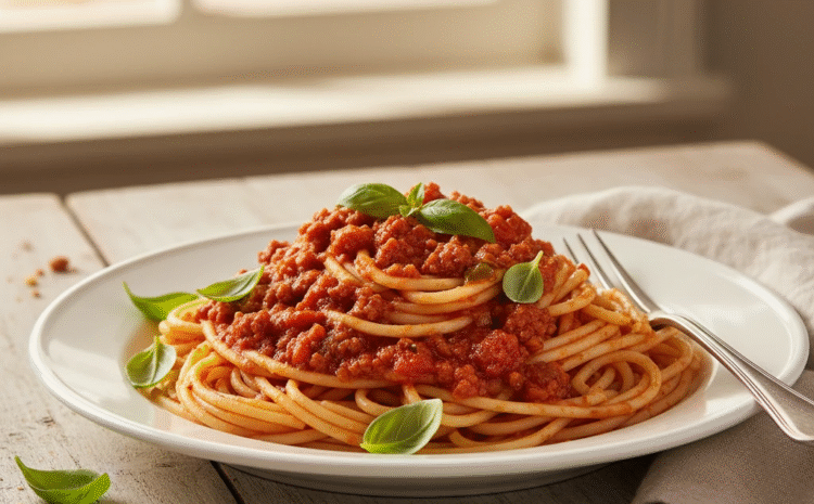 طرز تهیه ماکارونی اسپاگتی