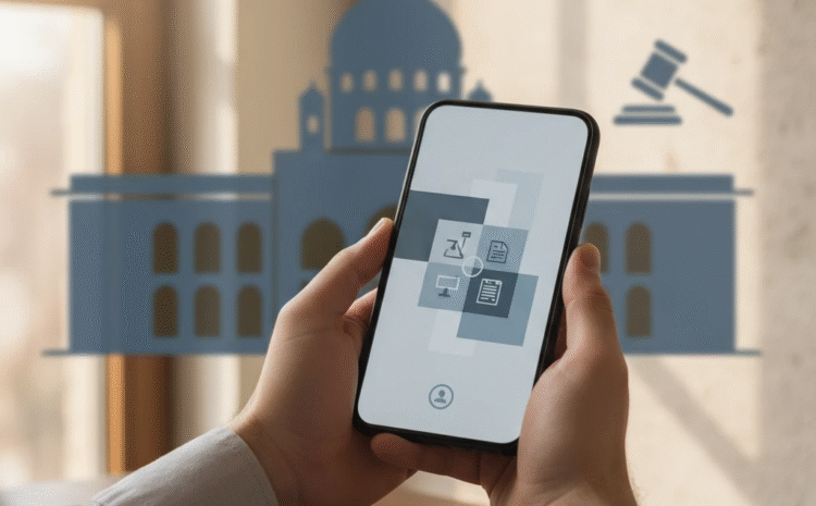 نحوه مشاهده ابلاغیه الکترونیکی در سامانه ثنا با موبایل + رمز شخصی