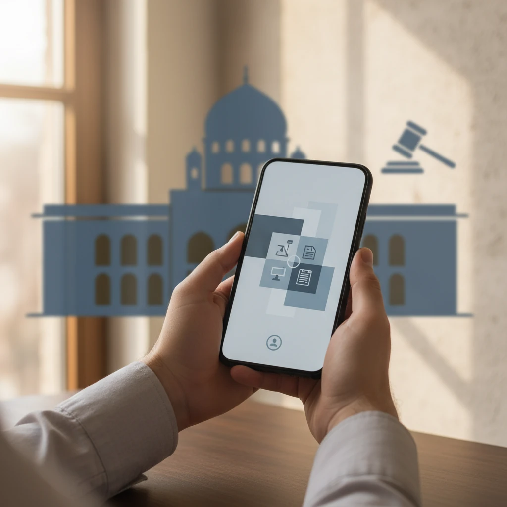 نحوه مشاهده ابلاغیه الکترونیکی در سامانه ثنا با موبایل + رمز شخصی