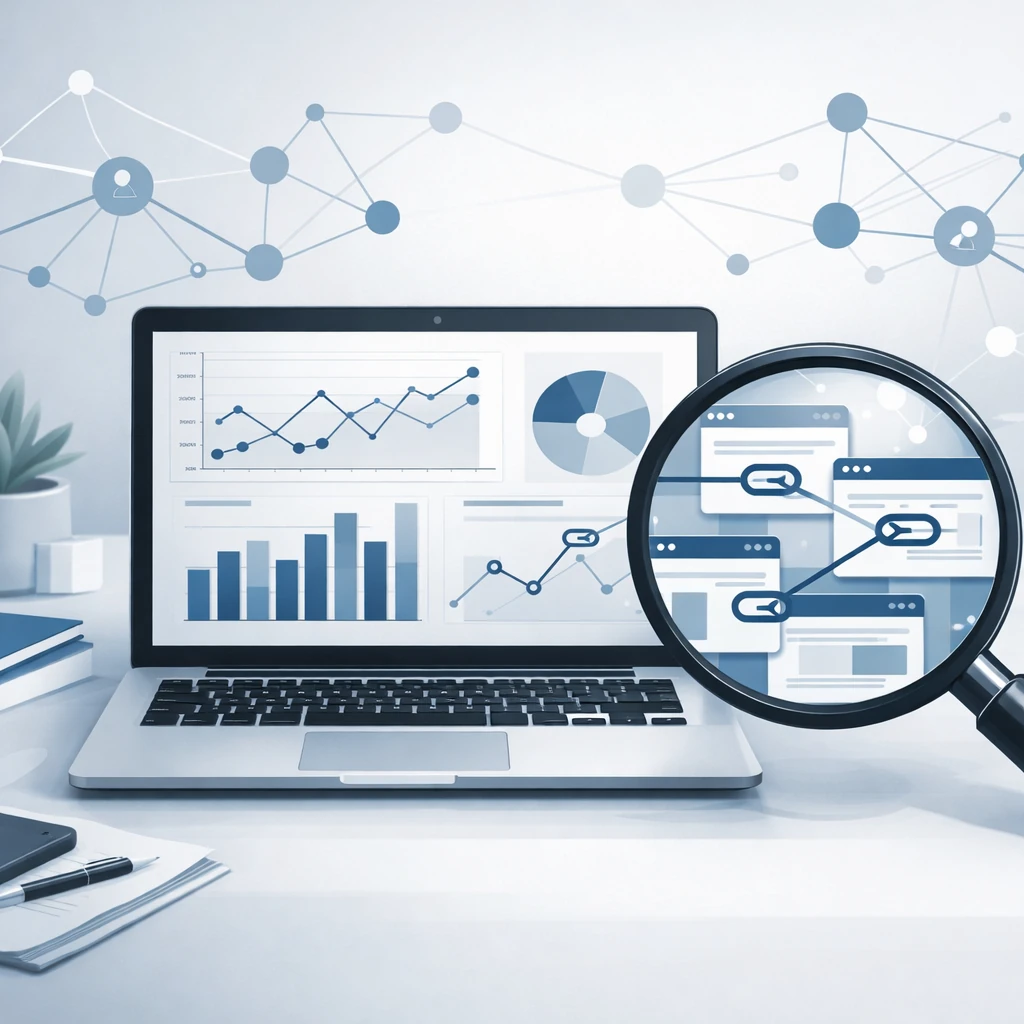 تحلیل پروفایل بک لینک رقبا